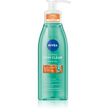 NIVEA Derma Skin Clear gel de curatare facial - imagine 2